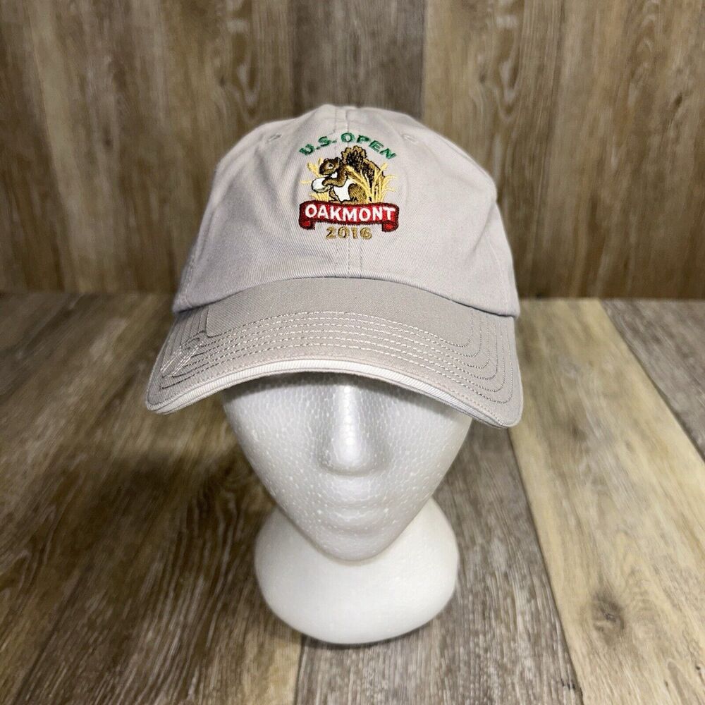 2016 US Open Oakmont USGA Member Gray Adjustable Golf Cap Head LSpecial Edition